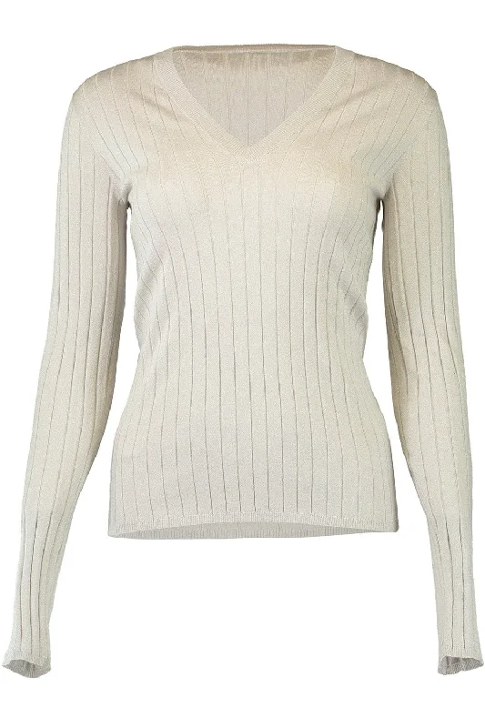Now Available Sparkling Rib Knit Sweater