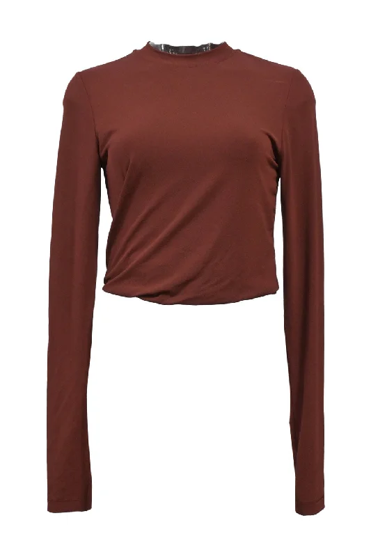 Super Sale [WW43018] T By Alexander Wang | Long sleeve top