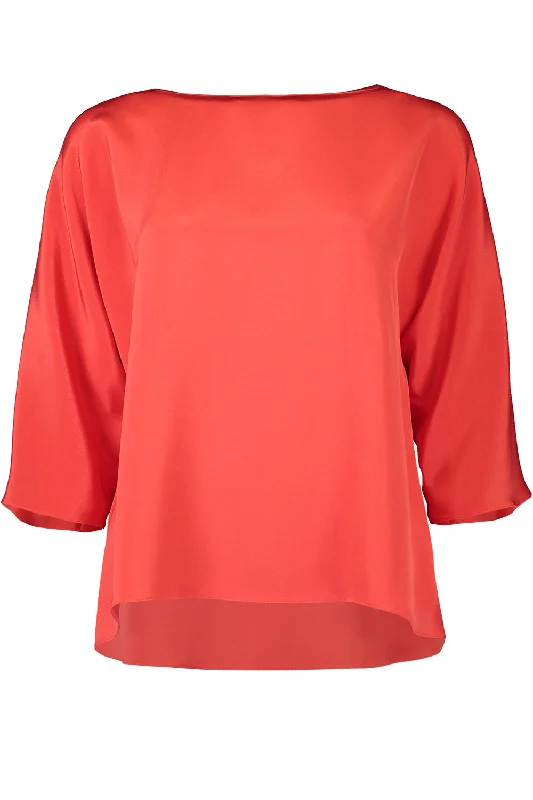 Weekend Bargains to Savor Return Tee - Red Hot