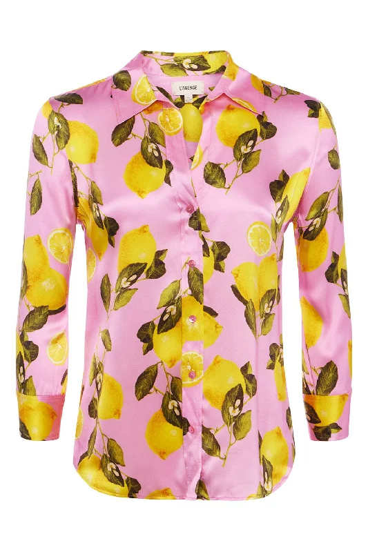 Now Available Dani Blouse - Cotton Candy Lemon