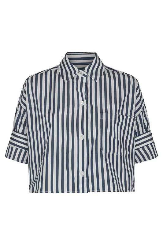Weekend Savings Sensation Next Ex Shirt - Indigo Off White