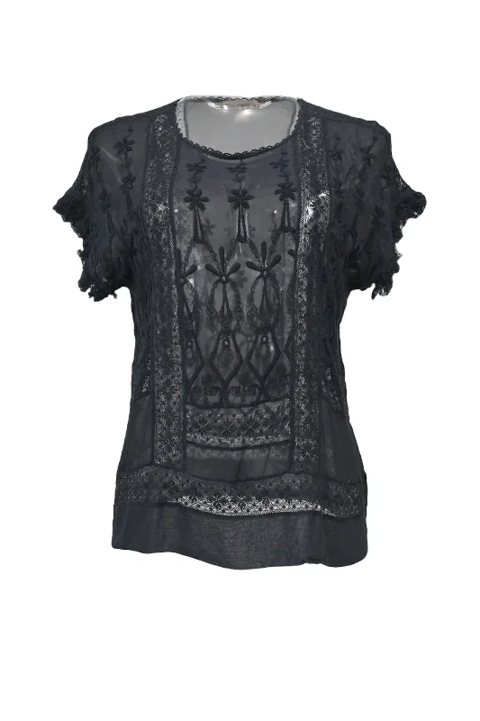 Low Price [WW34505] Ulla Johnson | Short sleeve top