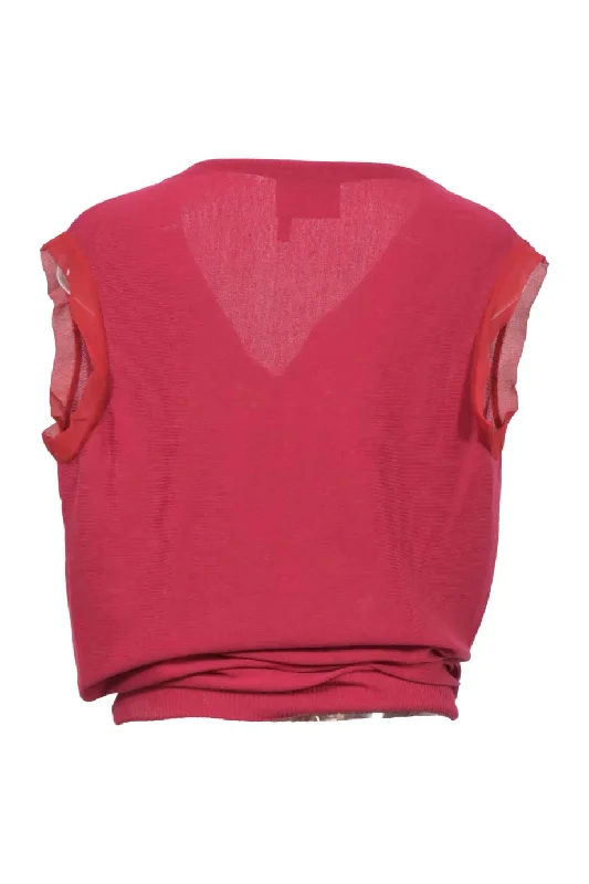 Weekend Price Cuts Galore [WW41376] Lanvin | Sleeveless Top