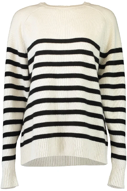 Low Price Classic Stripe Crewneck