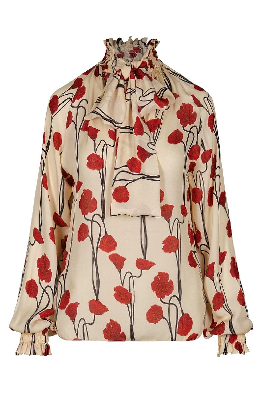 Weekend Savings Spree Petalos Rojos Top