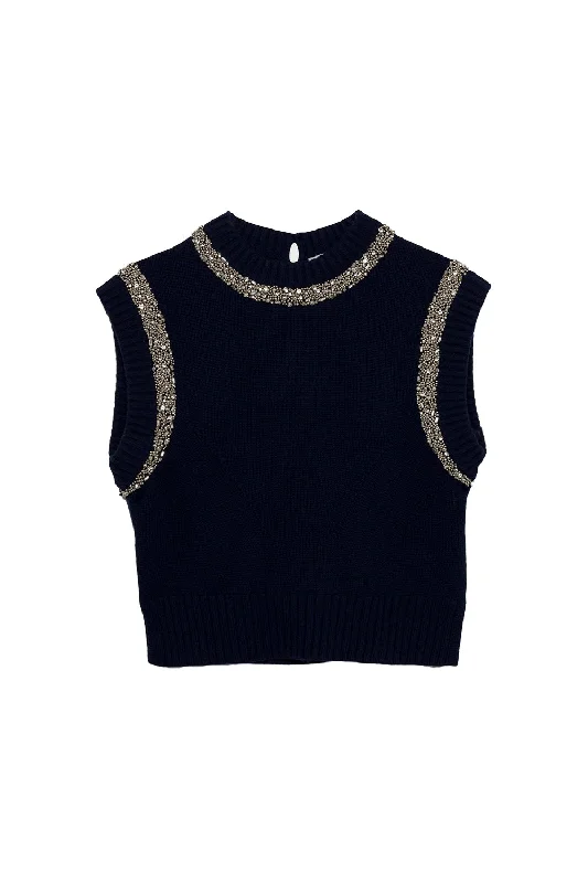 Weekend Savings Fiesta Joanae Pullover - Midnight