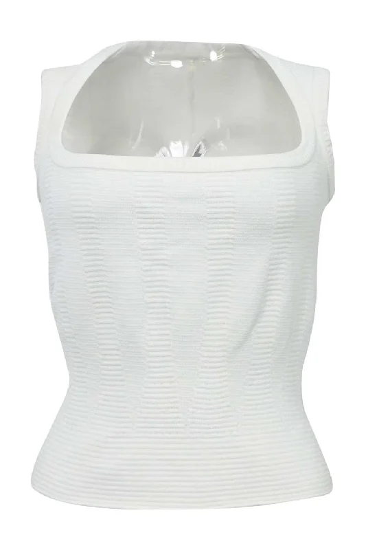 Weekend Offers That Sizzle [WW38693] Alaïa | Sleeveless Top