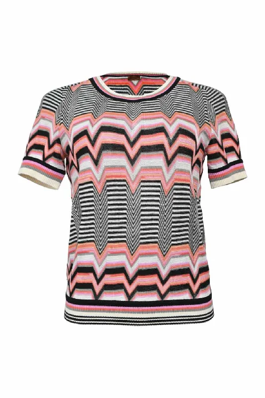 Weekend Specials to Celebrate [WW36783] Missoni | Short sleeve top