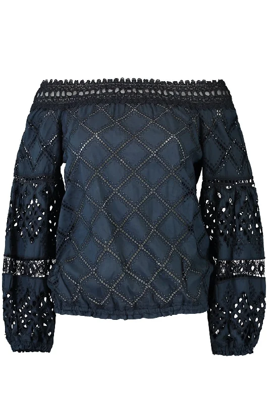 Weekend Savings Bonanza Miramare Blouse - Navy
