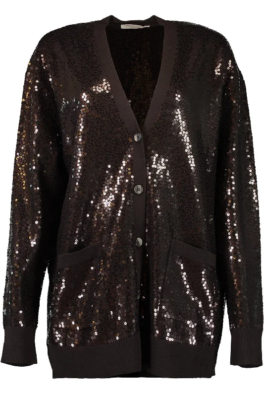 Final Offer Embellished Oversized Cardigan