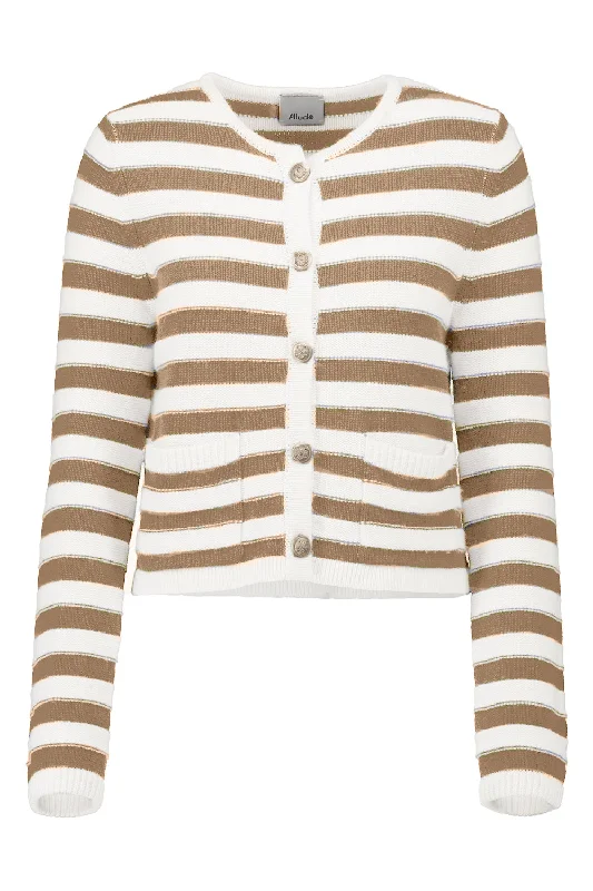 Exclusive Deal CREWNECK BUTTON-UP CARDIGAN