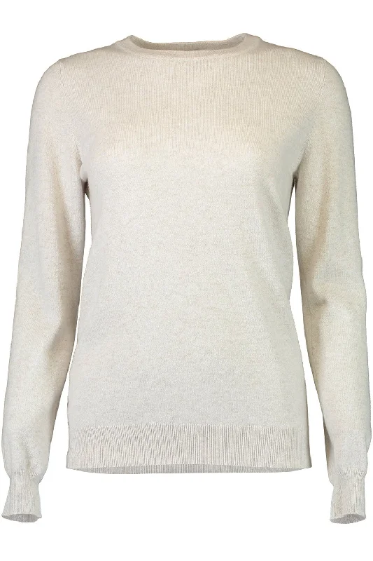 Act Fast Monili Detail Basic Crewneck Pullover