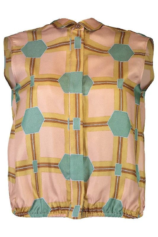 Weekend Savings Spectacular Sleevess Collar Shirt