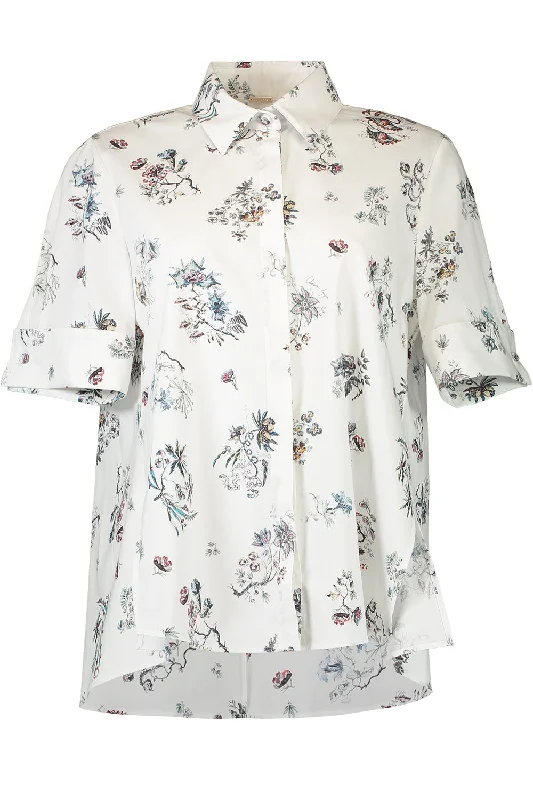 Can't Resist Short Sleeve Printed Trapeze Shirt