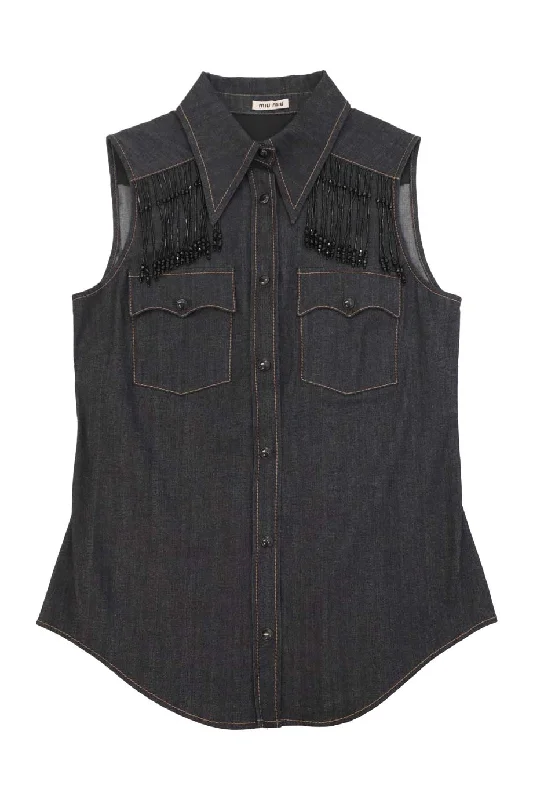 Weekend Specials You Can't Miss [WW40838] Miu Miu | Shirt