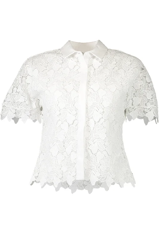 Weekend Bargains to Snag Macrame Blouse