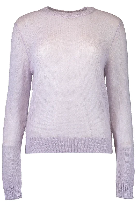 Weekend Deals That Spark Crewneck Sweater - Purple Ash
