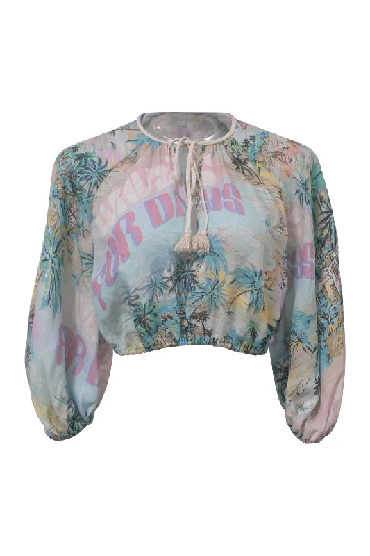 Weekend Deals That Dazzle [WW42203] Zimmermann | Long sleeve top