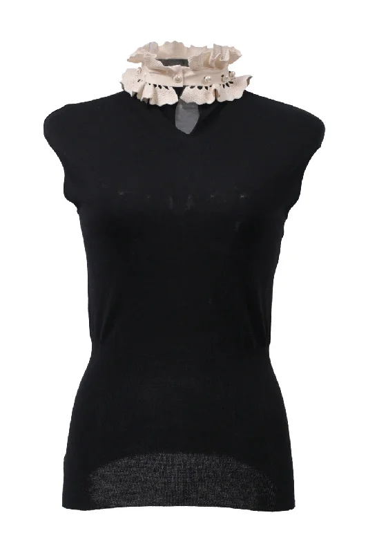 Unwind with Weekend Discounts [WW41897] Alexander McQueen | Sleeveless Top