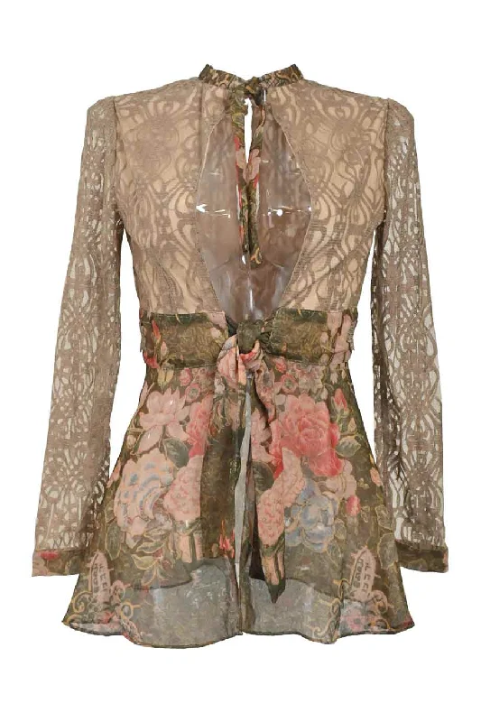 Weekend Savings Sensation [WW39343] Anna Sui | Long sleeve top