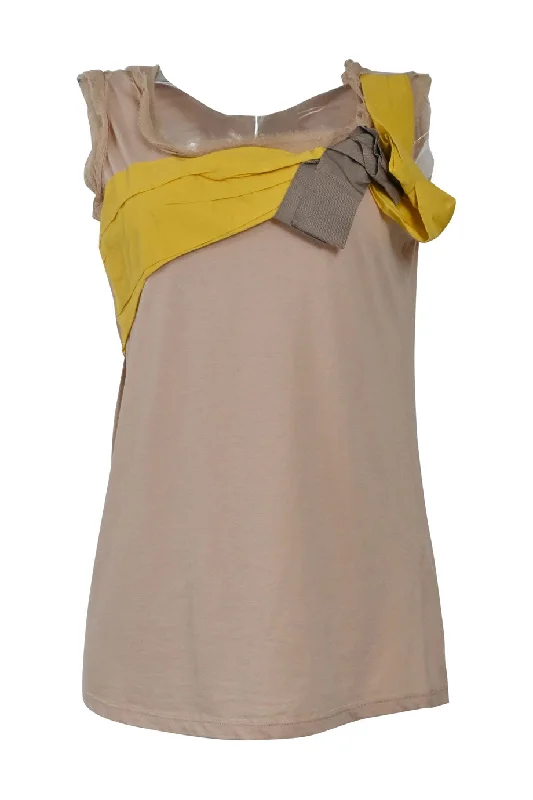 Pay Less [WW38412] Lanvin | Sleeveless Top
