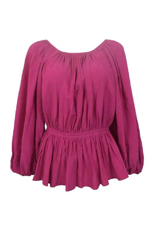 Weekend Discounts to Celebrate [WW40679] Mara Hoffman  | Long sleeve top