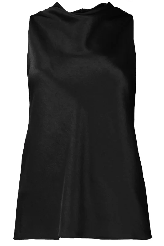 Weekend Discounts You Deserve Cowl Neck Tank