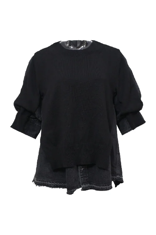 Exclusive Deal [WW41505] Sacai | Short sleeve top