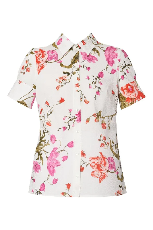 The Best Deal Flared Cuff Short Sleeve Top