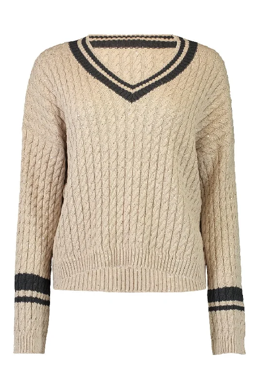 Cash Savings Cable Knit Jumper
