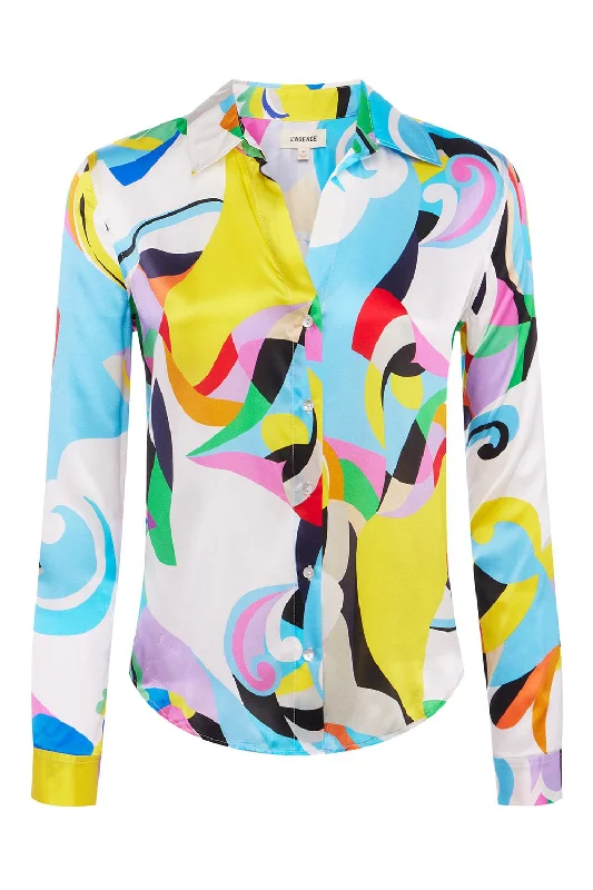 Exclusive Offer Tyler Blouse - Small Multi Kaleidoscope