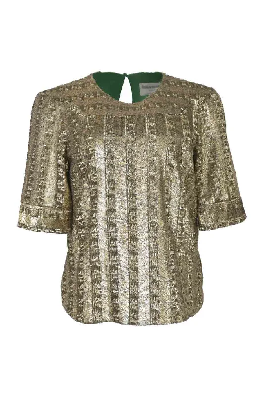 Shop Now [WW37259] Zadig & Voltaire | Short sleeve top