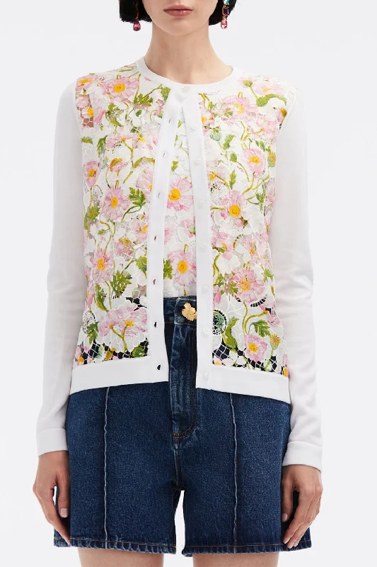 The Best Deal Long Sleeve Mixed Cardigan