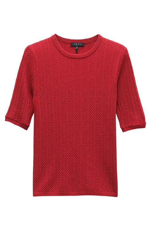 Super Deal Short Sleeve Tina Crewneck