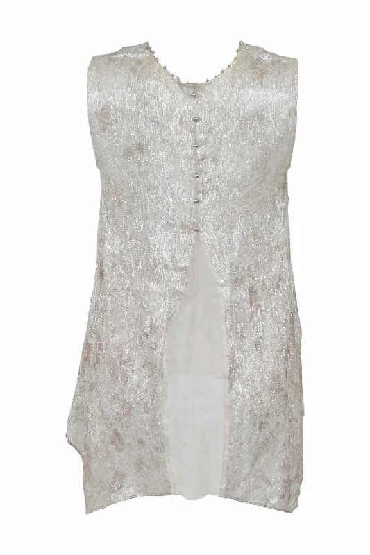 Weekend Discounts to Grab [WW36628] Elie Tahari | Sleeveless Top