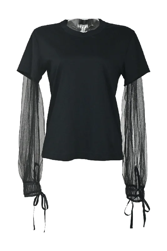 Top Pick [WW39591] Noir Kei Ninomiya  | Long sleeve top