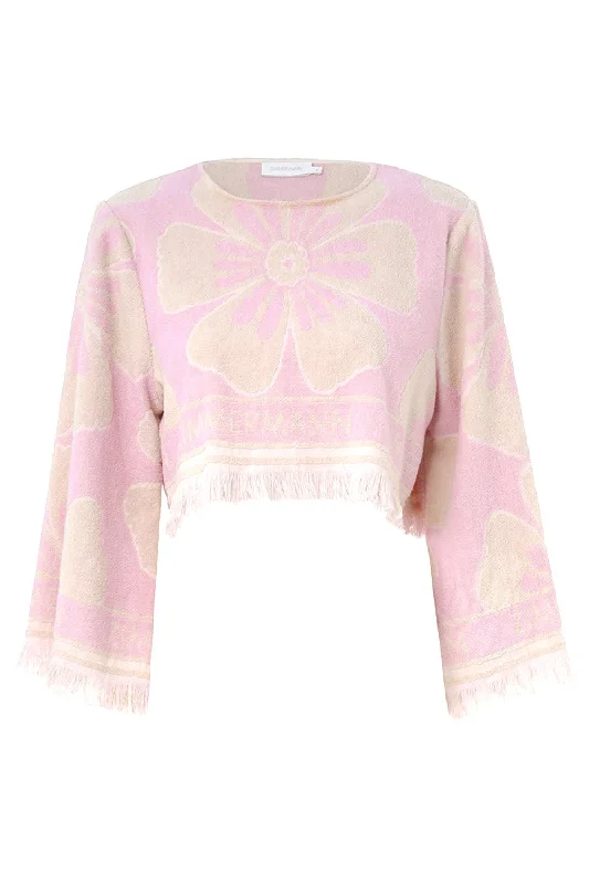 Sale Event Pop Long Sleeve Crop Top