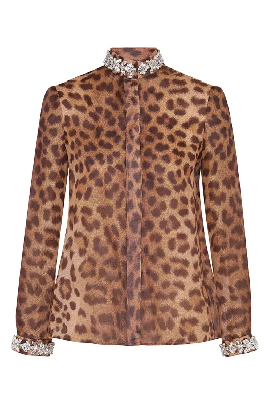 Weekend Discounts to Indulge In Crush Embellished Body Shirt