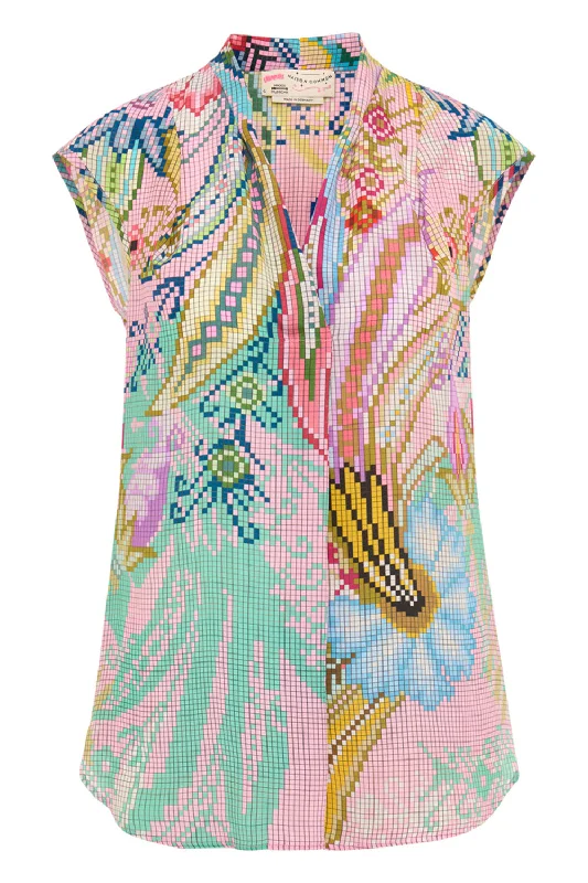 Weekend Bargains to Cherish V-Neck Blouse
