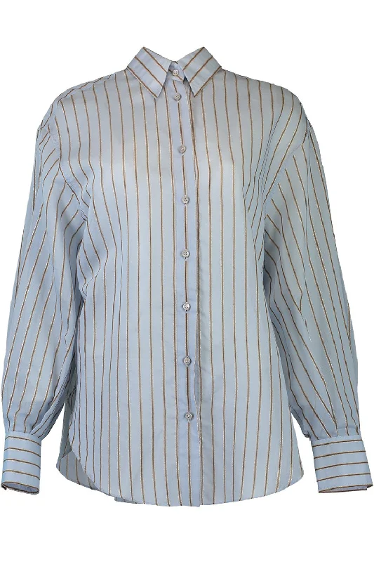 Super Savings Metallic Striped Shirt