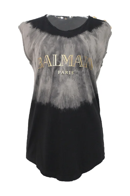 Now Available [WW40905] Balmain | Sleeveless Top