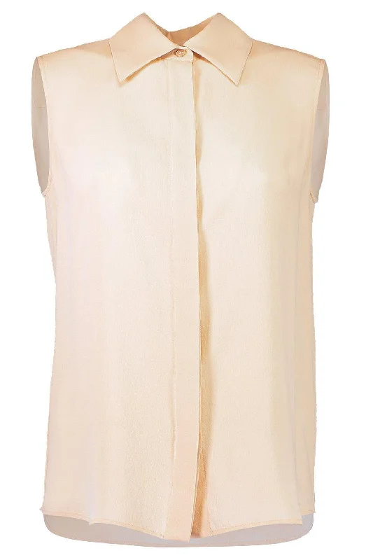 Weekend Savings Spectacular Sleeveless Hansen Shirt - Nude