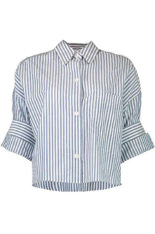 Make Your Weekend Count with Savings Next Ex Awning Lady Shirt - Midnight Ivory
