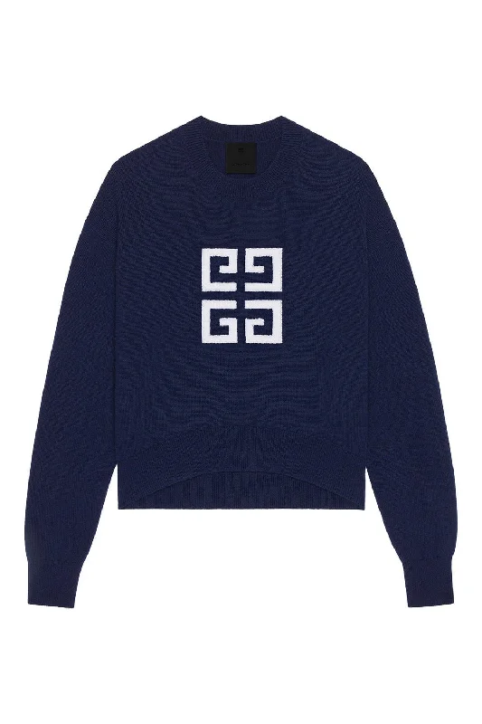 Weekend Bargains to Snag 4G Sweater - Navy White