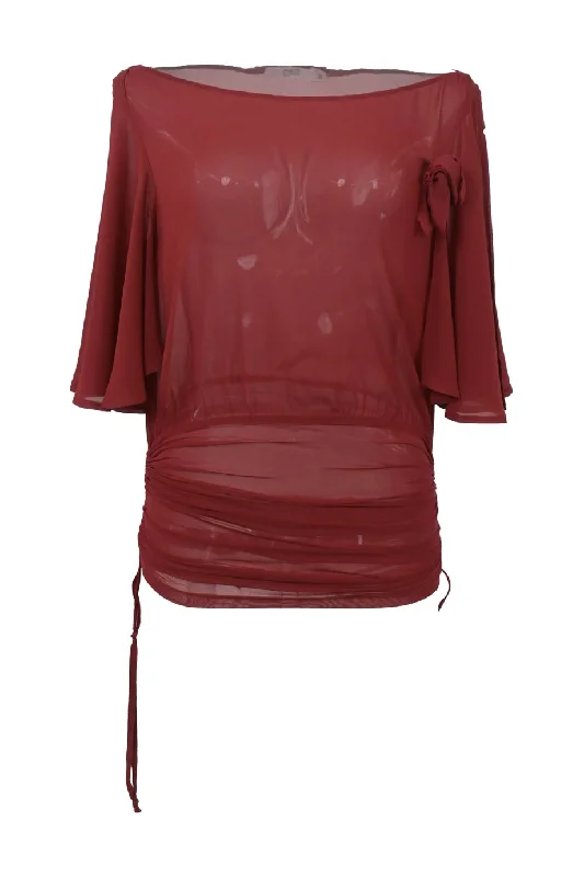 Weekend Shopping Bliss [WW37928] Red Valentino | Short sleeve top