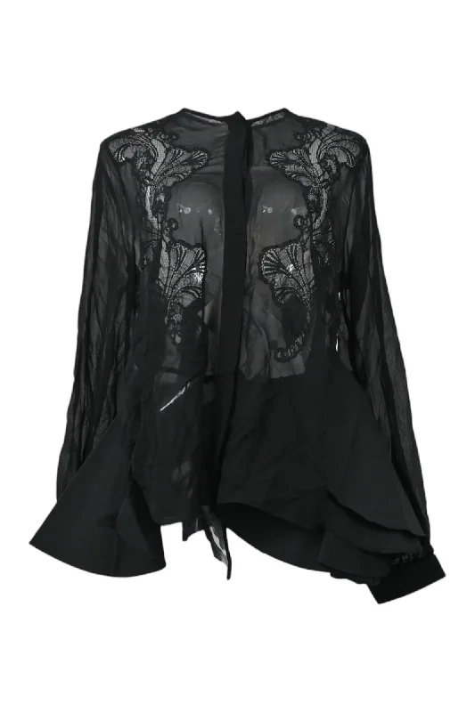 Massive Deal [WW36337] Antonio Berardi | Long sleeve top