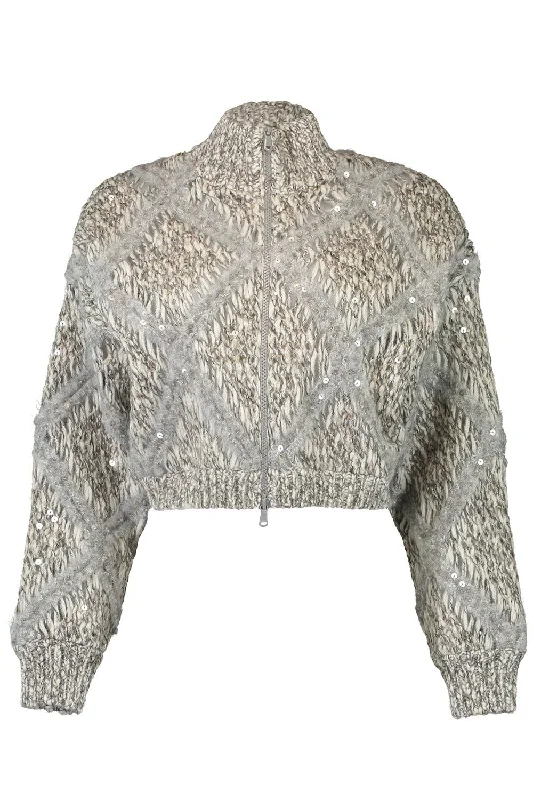 Lowest Price Couture Crop Zip Up