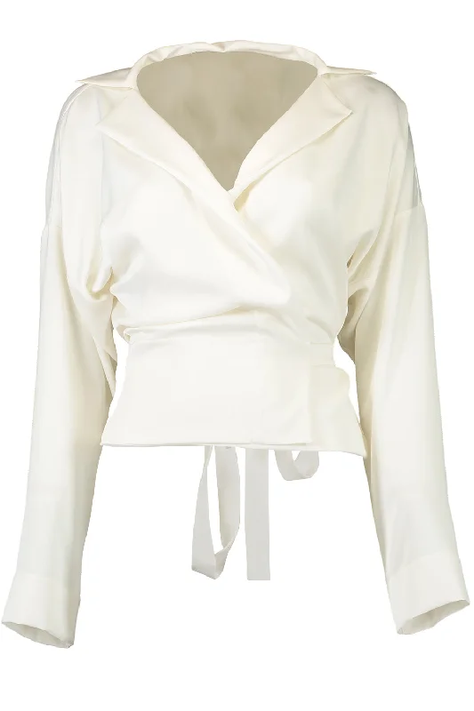 Weekend Discounts to Indulge In Fluid Wrap Top
