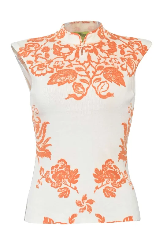 Extra Discount [WW39595] Shanghai Tang | Sleeveless Top