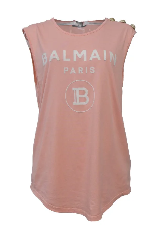 Weekend Bargains to Love [WW42450] Balmain | Sleeveless Top